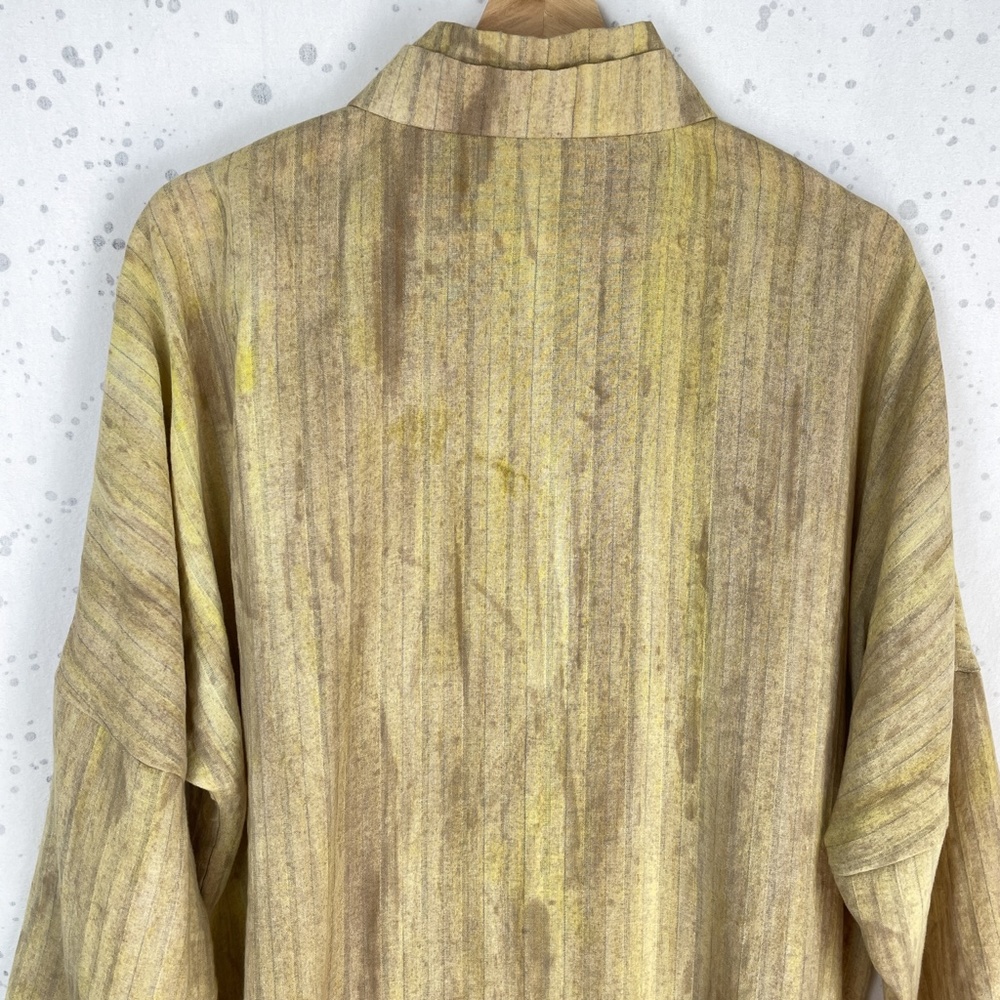 Fridaze Linen Button Front Jacket 0x - image 8